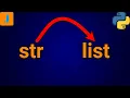 How To Convert String To List In Python