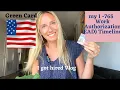 Green Card EAD work authorization I-765 Timeline Getting a Job Vlog