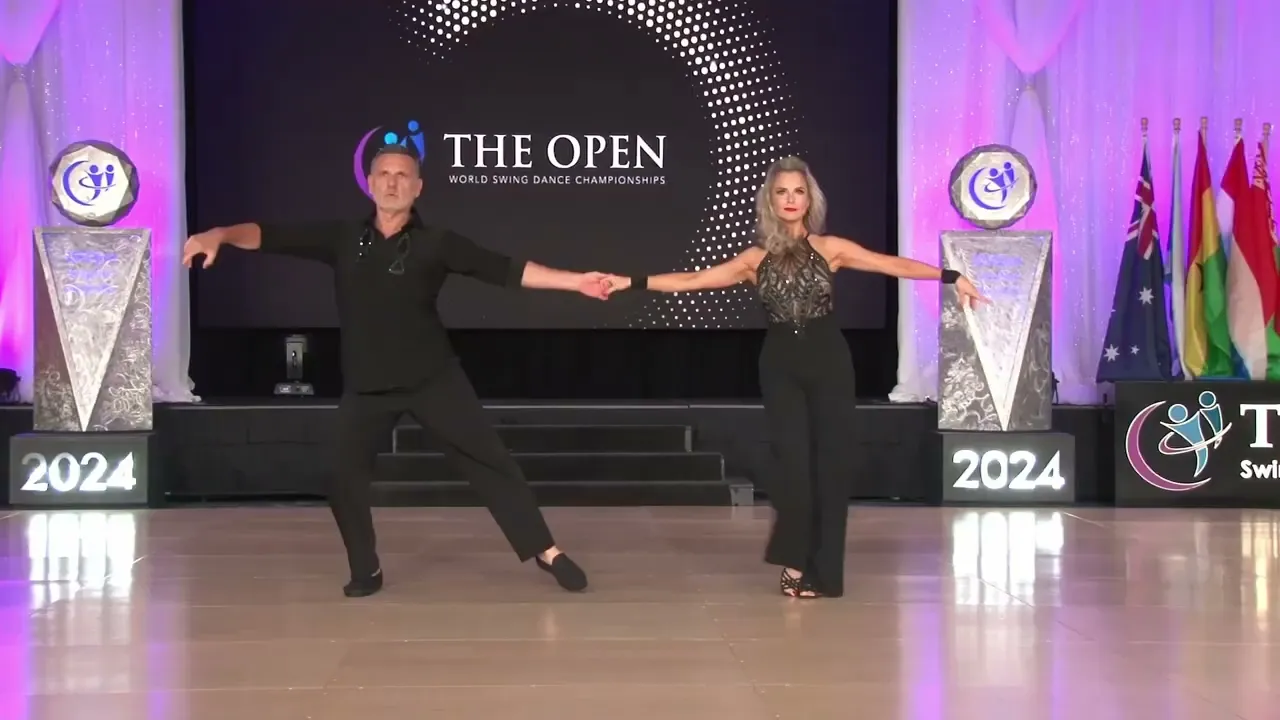 Marc Heldt and Sarah Latton - 3rd Place Sophisticated - The Open 2024