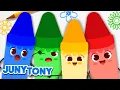 Download Lagu Peri Krayon💛❤️💚💙 | Lagu Warna | Belajar Mewarnai Dengan Krayon | Krayon Ajaib | JunyTony