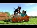 minecraft intro Template Blender only ENDER PEARL COMBO