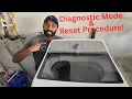 GE Profile Washer Diagnostic Mode And Reset Procedure