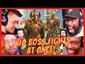 GAMERS FIGHT TWO BOSSES AT ONCE OF CRUCIBLE KNIGHT CRUCIBLE KNIGHT ORDOVIS BOSS FIGHT REACTIONS-AR