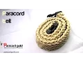 How to make a paracord belt