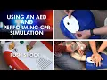 How to Use an AED and Peform CPR Simulation
