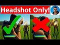 How to make a SHOTGUN HEADSHOT ONLY MAP in Fortnite Creative Tutorial