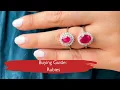Buying Guide Rubies