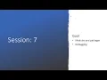 Python boot camp Session 7 Packages modules and debugging