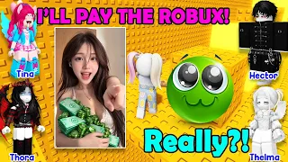 ๐ TEXT TO SPEECH ๐ฐ My Best Friends Used Me For Robux Until I Met REAL Ones ๐ค Roblox Story