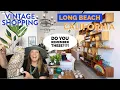 VINTAGE SHOPPING Long Beach California GIVEAWAY Shopping My Friends Vintage Store