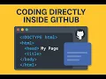 How to Code Directly Inside GitHub Using Codespaces Run HTML CSS React Projects Online