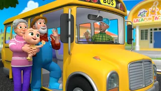 Don't Cry, Baby! | Let's Ride the Bus | Lalafun Nursery Rhymes
