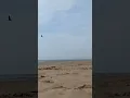 Ainsdale beach high tide