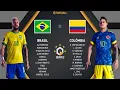 PES 2021 - BRASIL x COLOMBIA - ELIMINATORIAS COPA DO MUNDO 2022 QATAR - PATCH BMPES 5.1 - 4K