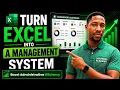How to Turn Excel into a Professional Management System Boost Your Administrative Efficiency