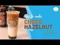 HOW TO MAKE ICED CHOCOLATE HAZELNUT LATTE HOW TO MAKE ICED HAZELNUT LATTE 2021