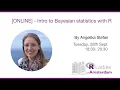 R-Ladies Amsterdam Intro to Bayesian Statistics in R by Angelika Stefan
