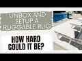 Ruggable Rug How to Setup an Outdoor 9 x 12 Size with One Person DIY