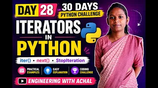 Iterators in Python Explained Simply Python Tutorial Hindi Day 28