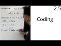 Edexcel AS Level Maths 2 5 Coding Mean and Standard Deviation