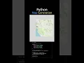 Python Maps Tech Giants