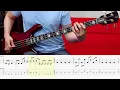 Ozzy Osbourne - Crazy Train // BASS COVER + Play Along Tabs