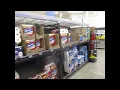 Kevin Grace visits Walmart before the snowstorm in Baltimore