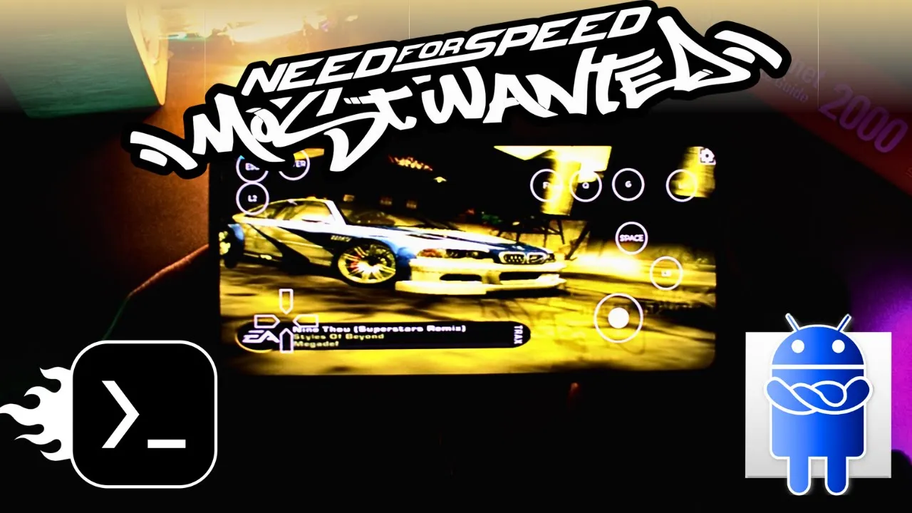Mobox PC Emulator Android - Need for Speed Most Wanted Mali GPU Gameplay (Mediatek/Exynos)