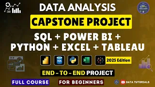 Data Analysis Capstone Project Power BI SQL Python Excel Tableau End to End Finance