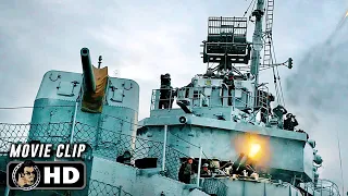 americans destroy the nazi u boat scene greyhound 2020 movie clip hd