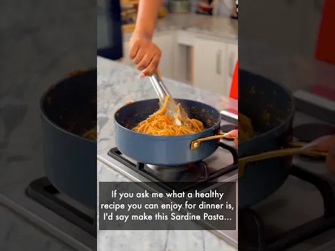 Healthy Sardine Pasta Recipe for Dinner | Easy & Quick #zeeliciousfoods #sardinepasta
