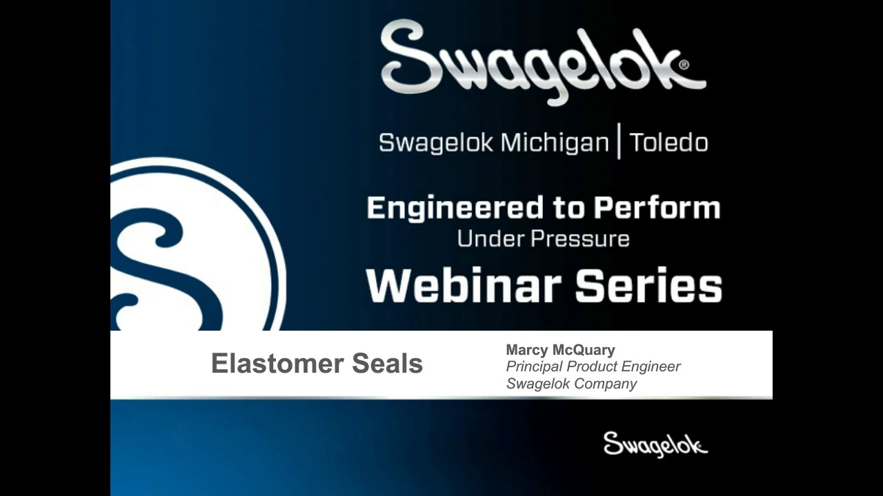 Elastomer Seal Webinar: A discussion on compatibility and safe selection