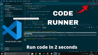 Code Runner Extension in VS code How to run code in Vscode