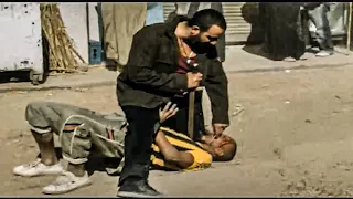 اتفرج على خناقة ابراهيم الابيض مع الزرازير في قلب منطقتهم علم عليهم بالجامد 