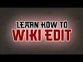 Ninjago Wiki Editing for Beginners