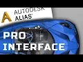 Autodesk Alias Automotive 3D Modelers Interface