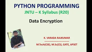Data Encryption in Python