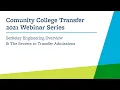 Berkeley Engineering Overview The Secrets to Transfer Admissions