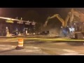 Toll Booth Demolition at Verrazano-Narrows Bridge