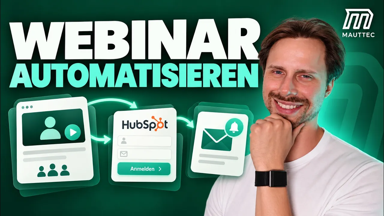 Webinar mit HubSpot: Der komplette Prozess