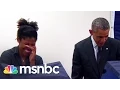 Interview With Obama s Girlfriend All In MSNBC