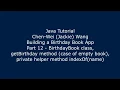 Java Tutorial Birt ay Book App 12