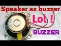 Download Lagu Homemade buzzer from speaker || Lol !!!
