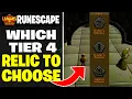 What Relic to Choose in Tier 4 Leagues 4 Trailblazer Reloaded OSRS