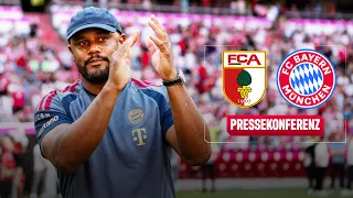 Pressekonferenz vor FC Augsburg - FC Bayern | 5. Spieltag Bundesliga