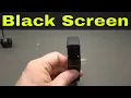How To Fix A Fitbit Charge 4 Black Screen-Full Tutorial