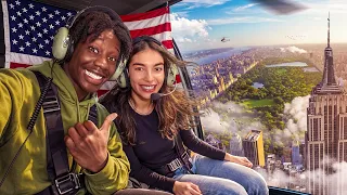 NOTRE PREMIÈRE FOIS À NEW YORK ! (avec ma Copine)