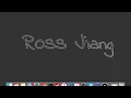 An interactive name design using Processing 3