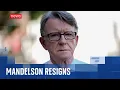 Lagu Peter Mandelson resigns membership of Labour Party