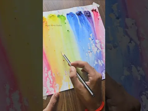 Painting with Gun 🔫 😯 : tutorial #shorts
